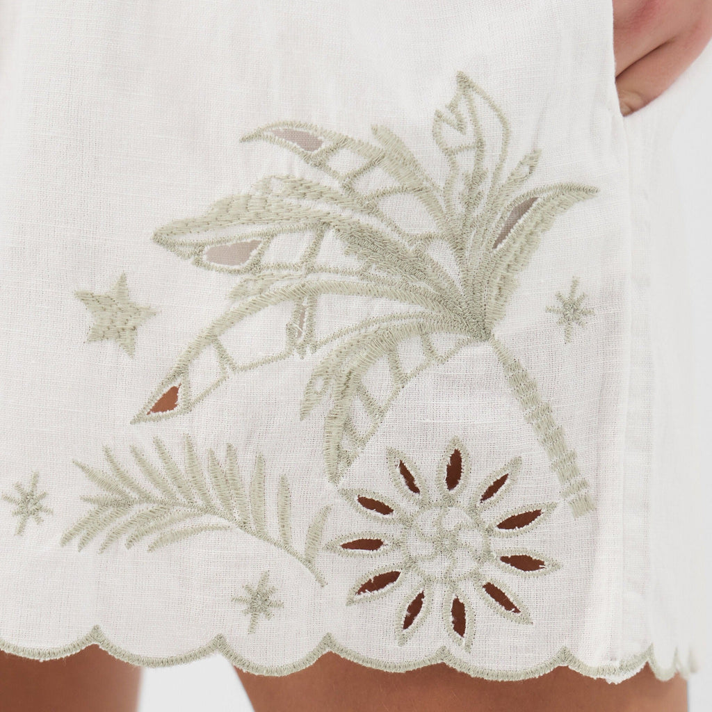 Cutwork Shorts
