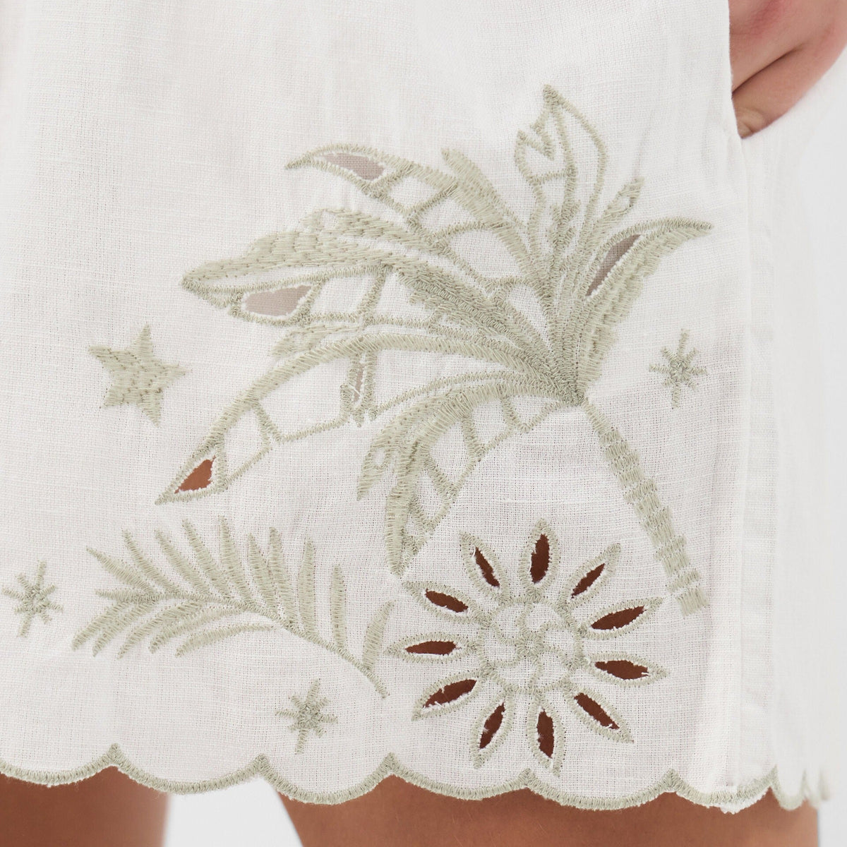Cutwork Shorts